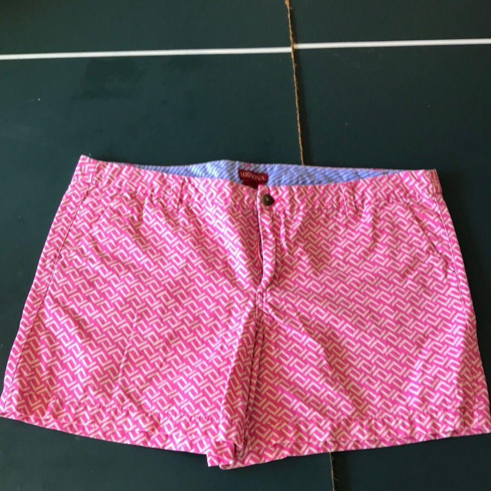 Merona pink pattern shorts - excellent condition
